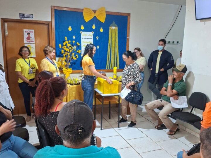 Secretaria de Saúde promove roda de conversa sobre saúde mental durante o Setembro Amarelo