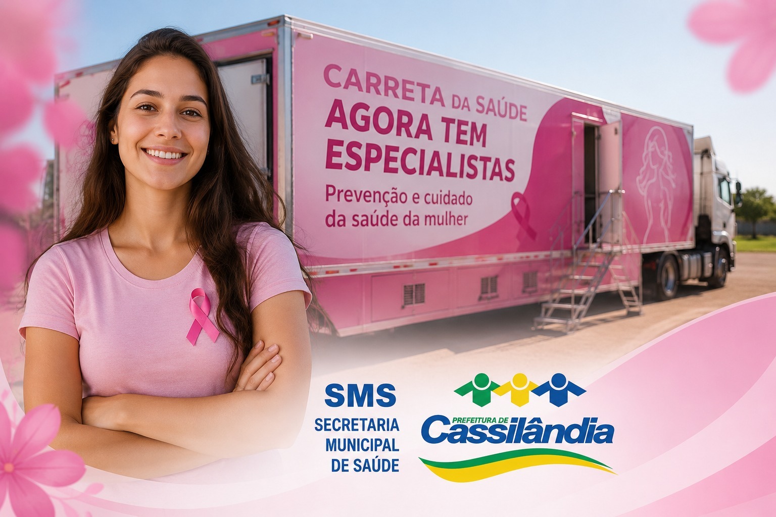 Carreta da Saúde realiza 279 exames em pacientes de Cassilândia e zera fila de espera