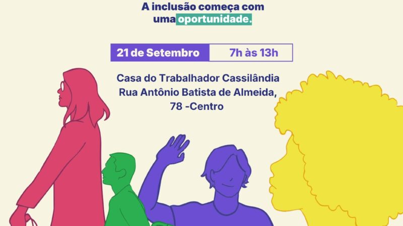 Casa do Trabalhador de Cassilândia participa do Dia da Empregabilidade da Pessoa com Deficiência
