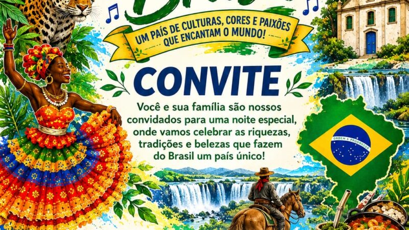 Escola Antônio Paulino realiza evento “Os Encantos do Brasil” em Cassilândia