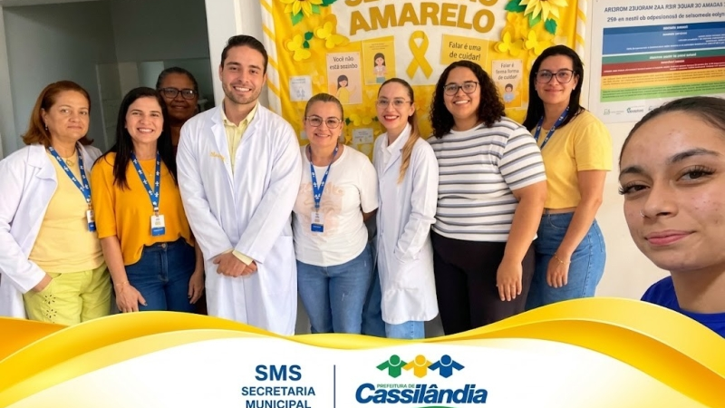 Setembro Amarelo promove tarde de conversa, escuta e acolhimento sobre saúde mental