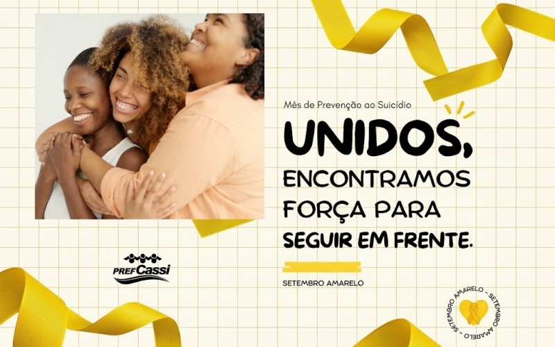 PM Cassilândia reforça ações de prevenção ao suicídio durante o Setembro Amarelo
