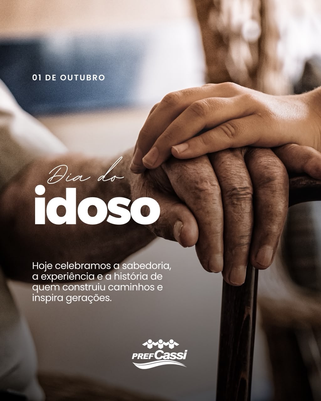 Prefeitura de Cassilândia celebra o Dia do Idoso com homenagem à experiência, à sabedoria e à história