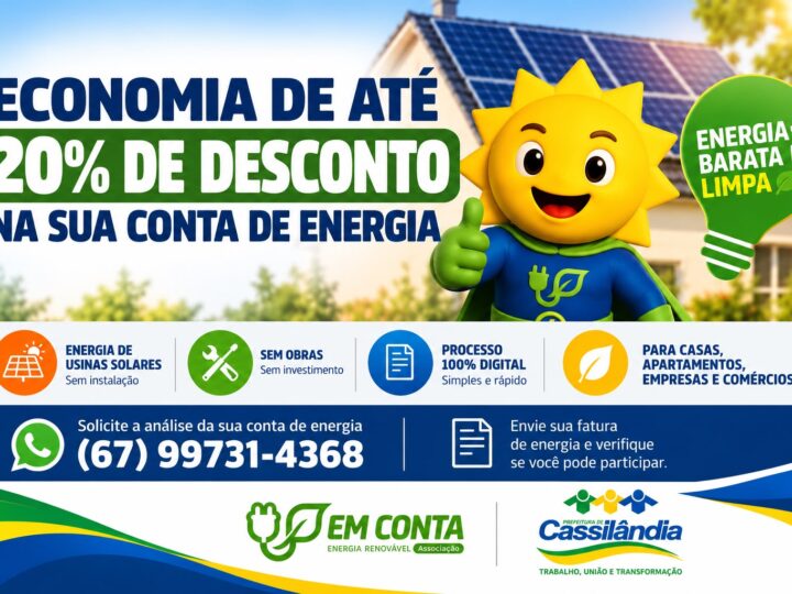 População ainda pode solicitar desconto de até 20% na conta de energia