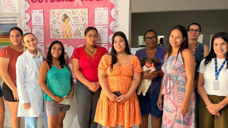 Encontro de gestantes orienta sobre prevenção e primeiros cuidados em casos de engasgo