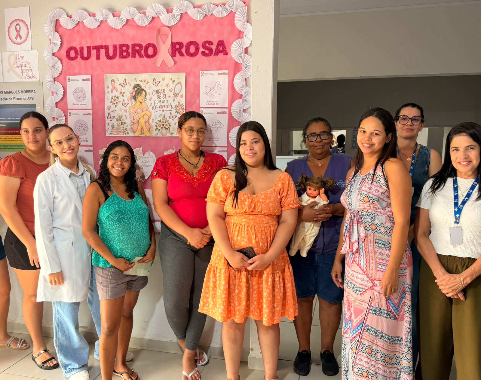 Encontro de gestantes orienta sobre prevenção e primeiros cuidados em casos de engasgo
